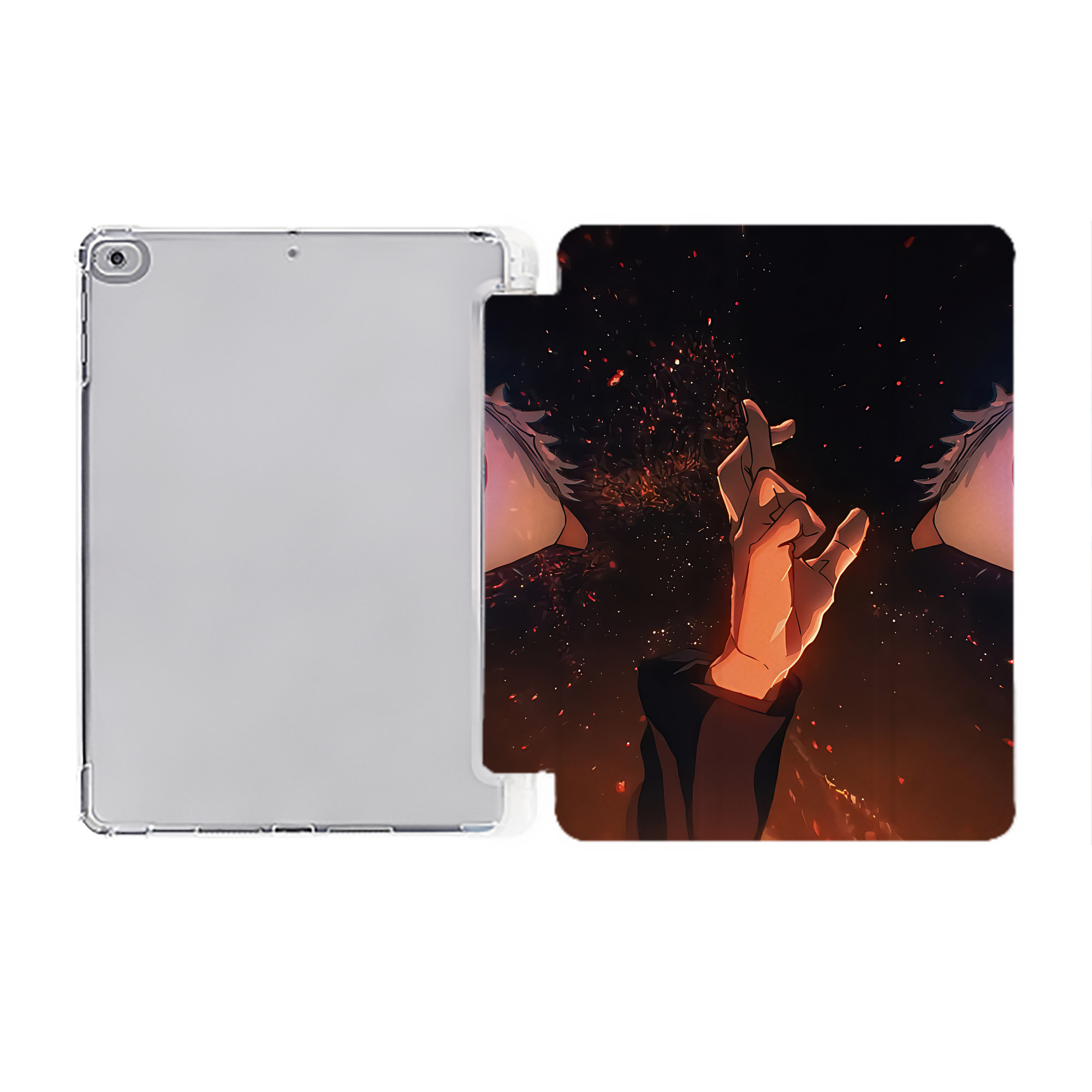 （画像用） SPY×FAMILY间谍家家酒 IPad ケース ペン収納付き 三つ折りスタンド PUレザー×シリコン 対応機種9.5/10.5/10.9インチ